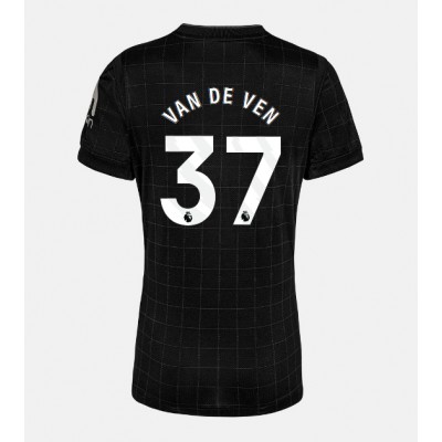 Tottenham Hotspur Micky van de Ven #37 Gostujuci Dres za Ženska 2025-26 Kratak Rukav Tottenham Hotspur Micky van de Ven #37 Gostujuci Dres za Ženska 2025-26 Kratak Rukav